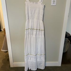 The Great white dress with detailed bottom